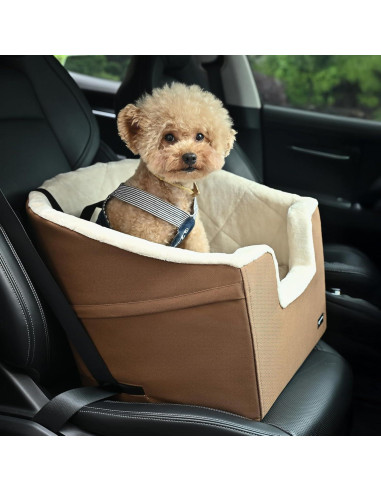 Asiento Elevador para Mascotas Amazon Basics Beige 45.72x45.72cm