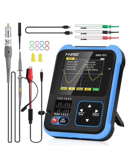 Osciloscopio DSO-TC3 Portátil 3-en-1 500kHz Generador de Señal