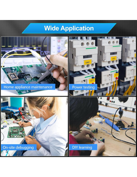 Osciloscopio DSO-TC3 Portátil 3-en-1 500kHz Generador de Señal