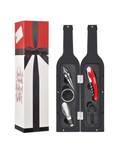 Juego de Abridor de Vino Kato 5 Piezas Accesorios Regalo