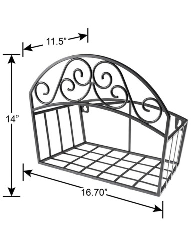 Soporte Decorativo para Manguera Liberty Garden 241 Negro 38.1m