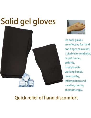 Guante de Hielo Reutilizable Coldpa para Muñeca - Alivio Dolor