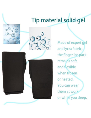 Guante de Hielo Reutilizable Coldpa para Muñeca - Alivio Dolor