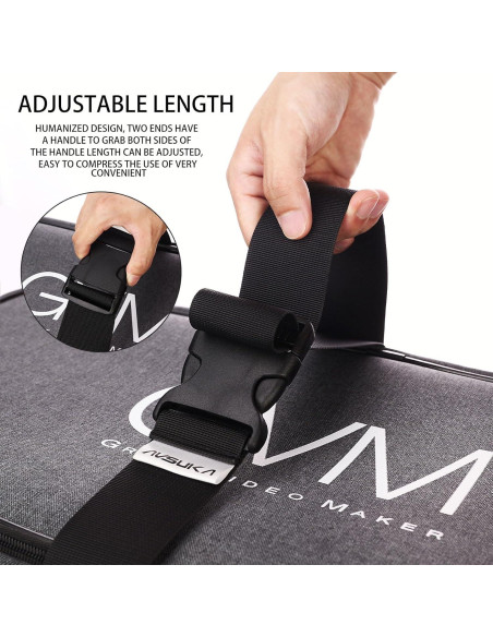 Correas de Equipaje Ajustables AVSUKA 2pcs 3m Negro