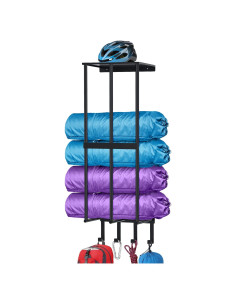 Soporte de Sillas de Camping CHJgroup - Estante Flotante Negro