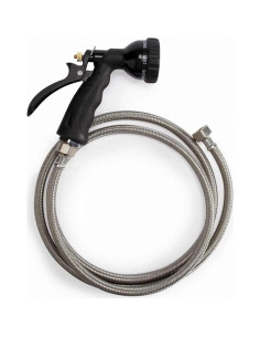 Manguera de Spray 6-en-1 Equipo Maestro 152.4 cm Negro 2