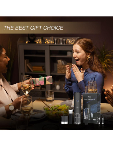 Abrebotellas Eléctrico SANMAS C010 Recargable con Cortador