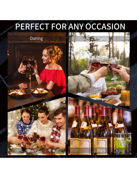 Abrebotellas Eléctrico SANMAS C010 Recargable con Cortador