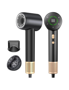 Secador de Pelo Iónico Profesional YYSG 110,000 RPM Negro