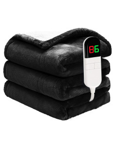 Manta Eléctrica BENFOX 50x60 cm Suave con 6 Niveles de Calor