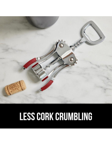 Sacacorchos Ergonómico GORILLA GRIP Rojo Multifuncional