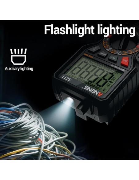 Multímetro Digital ANENG 6000 Cuentas TRMS con Imán