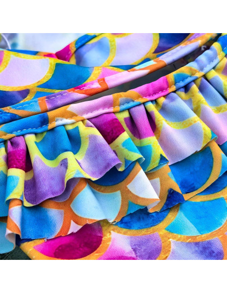 Bikini para Perros IMDOUBLEDOU Sirena Pequeño Extra Ropa Verano