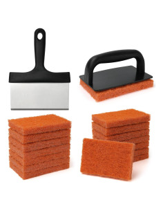 Kit de Limpieza de Parrilla WYZJC 18 Piezas Acero Inoxidable