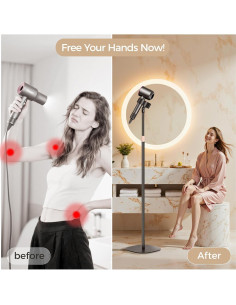 Soporte para Secador de Pelo Vivnoon Ajustable 1.68m Estable 2