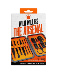 Kit de Manicura y Pedicura 10 Piezas Wild Willies - Aseo Masculino 2