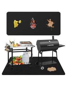 Alfombrilla para Parrilla Exterior Falezern 121.9 x 76.2 cm Antideslizante