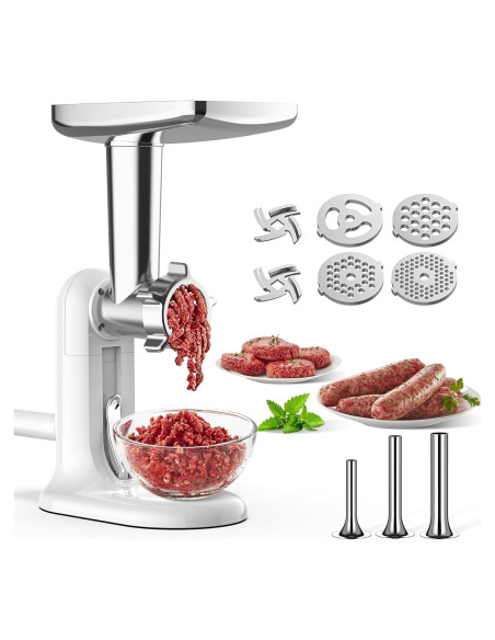 Picadora de Carne Manual COFUN 1705-HA con Embutidora y 4 Placas