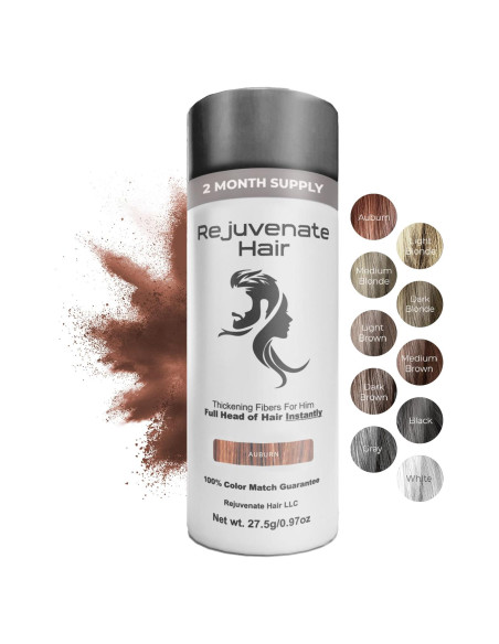 Fibras para Cabello Fino Castaño Rejuvenate Hair 27.5g