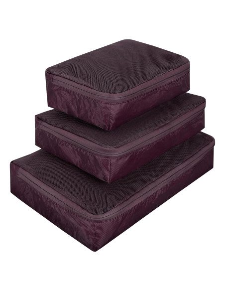 Conjunto de 3 Cubos de Empaque Travelon - Organizador de Viaje