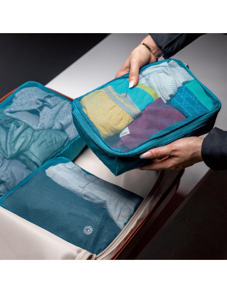 Conjunto de 3 Cubos de Empaque Travelon - Organizador de Viaje