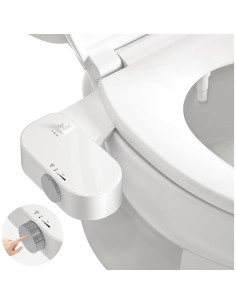 Accesorio de Bidet Thameba Autolimpiante Cromo Ajustable 2