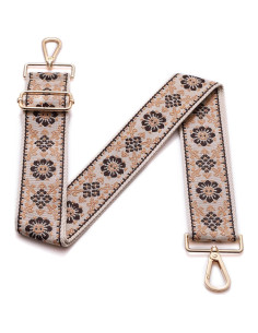 Correa de Reemplazo Ancha para Bolso Ajustable 150 cm - Hebilla Dorada 2