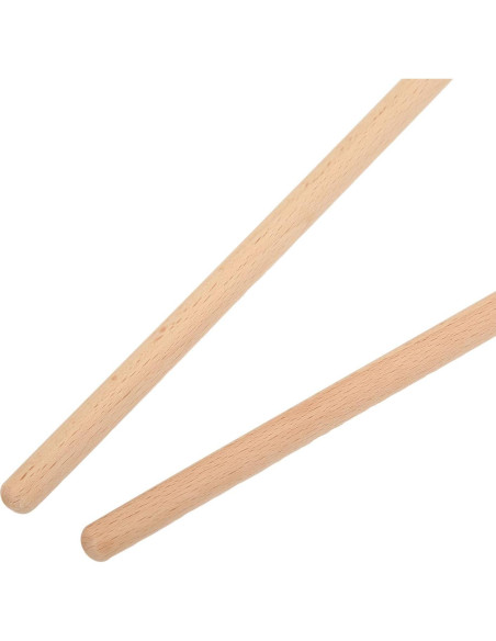 Baquetas de Tímpano WALFRONT 2 Pcs Mallets Fieltro Arce 45mm