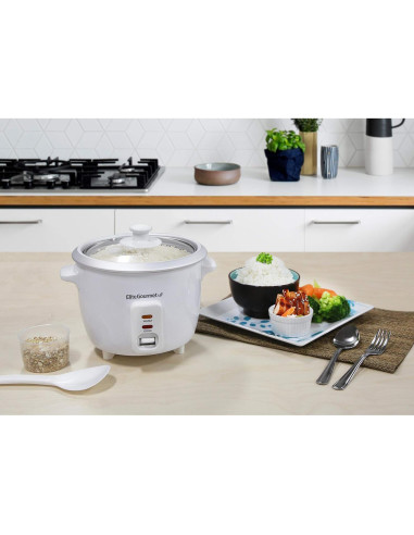 Cocinero de Arroz Eléctrico Elite Gourmet ERC006 6 Tazas