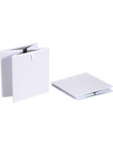 Cajas Organizadoras Plegables Amazon Basics, 6 Unidades, 26.7x26.7x27.9 cm, Blancas