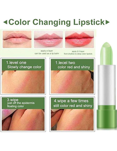 Brillo Labial Firstfly Aloe Vera Hidratante Cambio de Color