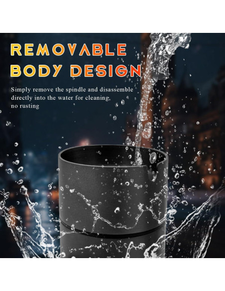 Cenicero de coche con tapa DXNQ de acero inoxidable, sin humo