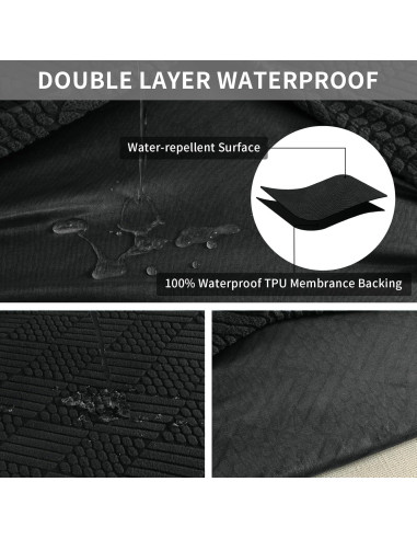 Funda de Cojín Impermeable Easy-Going para Sofás 152x51 cm