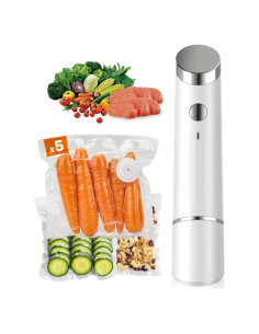 Sellador de Vacío Portátil Joyful Xinghai con 5 Bolsas Reutilizables