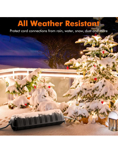 Caja de Conexión Impermeable Restmo 31.75x21.59cm Negra