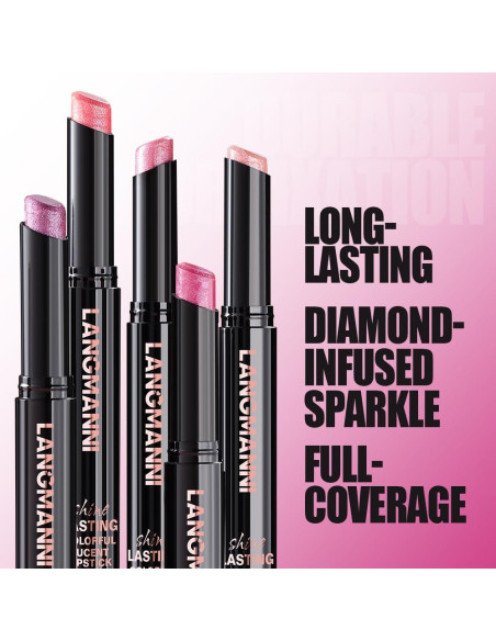 Pintalabios Brillante Metálico Jolilab - Hidratante 2 Pcs Pintalabios Brillante Metálico Jolilab - Hidratante 2 Pcs