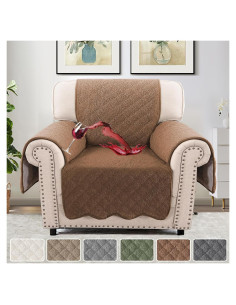 Fundas de Sofá Impermeables H.VERSAILTEX Caramelo 1 Plaza