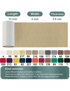 Cinta de Reparación Autoadhesiva Beige 10x160 cm Impermeable 2