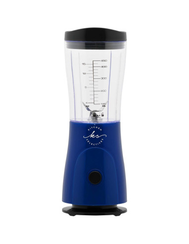 Mini Licuadora Kitchen Selectives Azul Cobalto 414 ml 180W