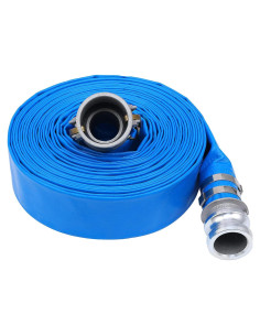 Manguera de Desagüe PVC Lay Flat 1" x 30.48m Geowaky