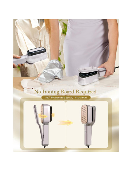 Plancha de Vapor Portátil Banbanda 1000W 3 en 1 100ml