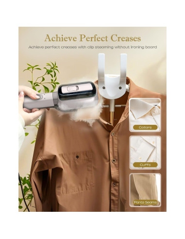 Plancha de Vapor Portátil Banbanda 1000W 3 en 1 100ml