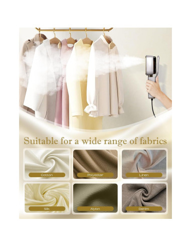 Plancha de Vapor Portátil Banbanda 1000W 3 en 1 100ml