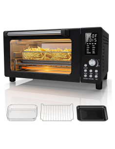 Horno Tostador de Aire Nuwave Bravo Pro 21Qt 10-en-1 Negro