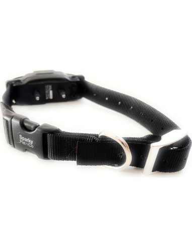 Correa de Reemplazo para E-Collar Sparky Pet Co - Nylon Ajustable 71.12 cm - Negro