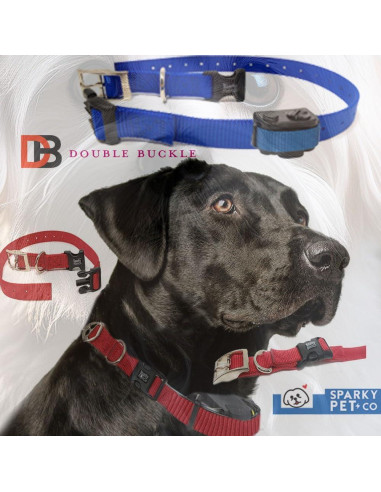 Correa de Reemplazo para E-Collar Sparky Pet Co - Nylon Ajustable 71.12 cm - Negro