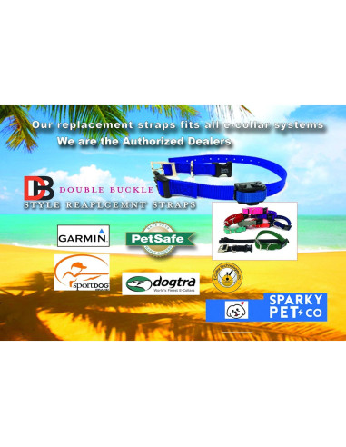 Correa de Reemplazo para E-Collar Sparky Pet Co - Nylon Ajustable 71.12 cm - Negro