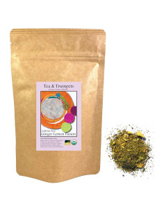 Té de hierbas orgánico Tea & Trumpets jengibre y limón 113.4 g