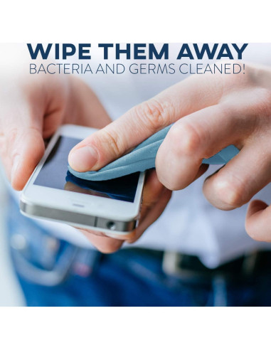 Paño de limpieza Care Touch - 12 paños microfibra 15x18 cm