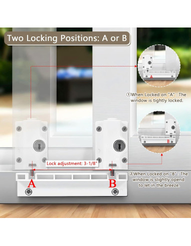 Bloqueo de seguridad para puerta corrediza PILISPARK con llave